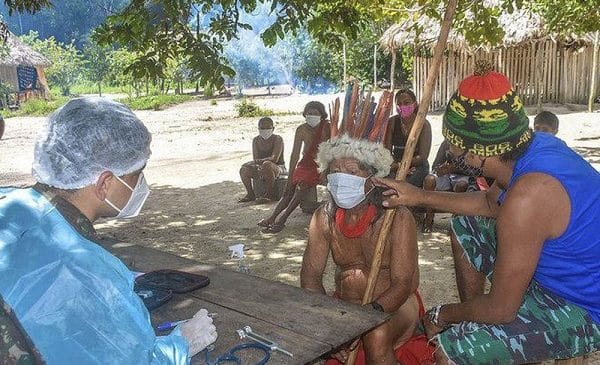 82% dos indígenas foram vacinados com a 1ª dose, diz Ministério da Saúde