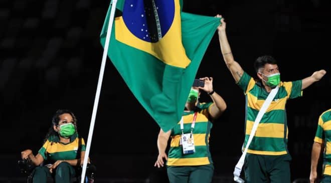 Paralimpíadas 2020. A cerimomia de abertura teve inicio nesta terça feira em Tóquio