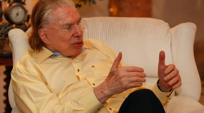 Covid-19. Silvio Santos recebe alta em hospital de SP