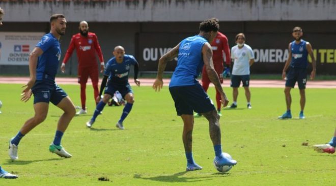 Bahia encara o Fluminense hoje no Maracanã; Luizão novo contratado já treina com o elenco