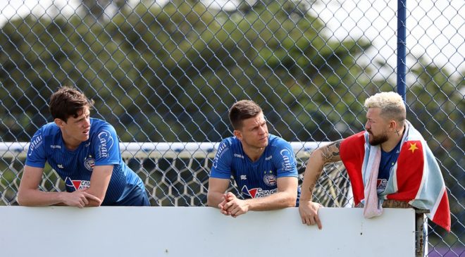Bahia continua treinando a espera do Atlético de Goiás…