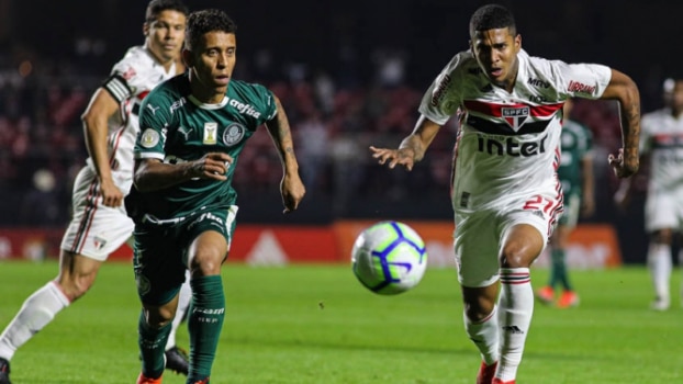 Libertadores. São Paulo e Palmeiras empatam em 1 a 1 no Morumbi