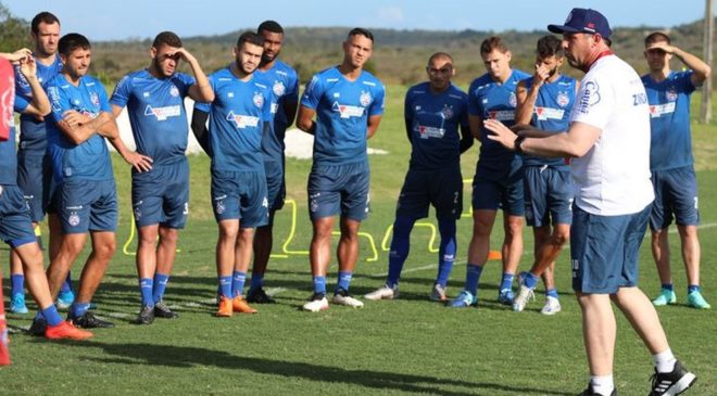Bahia continua trinando com Dabove, mas o time titular é mistério para o jogo com o Fluminense