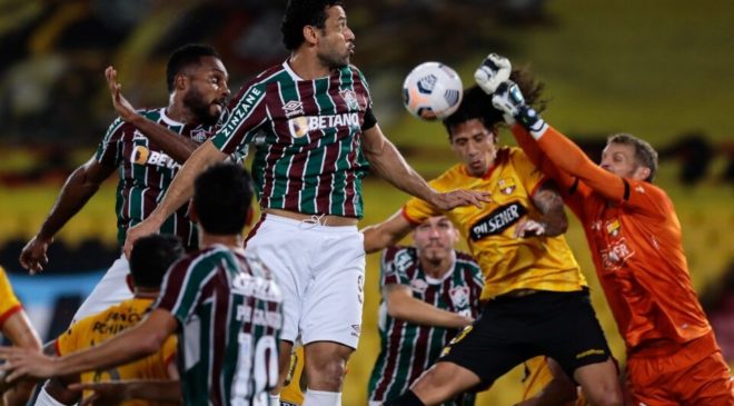 Libertadores: Fluminense empata no fim, mas é eliminado pelo Barcelona