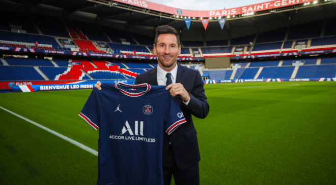 Messi agora em Paris. A estrela vai brilhar no Paris Saint-Germain