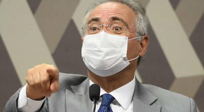 Renan Calheiros anuncia que entrega em setembro relatório da CPI da Pandemia