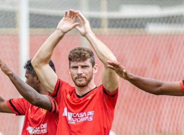 Neste sábado o Vitória encara o Guarani no Barradão, e não contará com Raul Prata