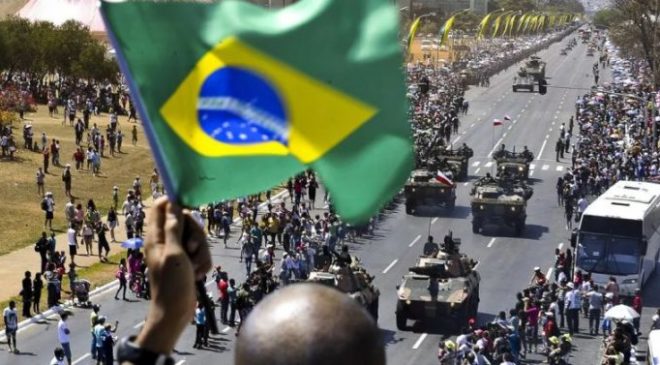 Desfile cívico-militar em 7 de setembro, está suspenso por conta da pandemia