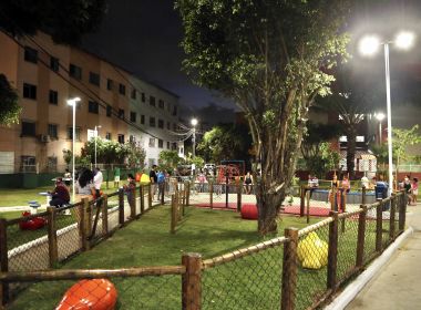 Complexo esportivo e praça são inaugurados no bairro de São Marcos, em Salvador