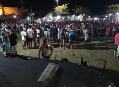 Festa com 1.500 pessoas é encerrada em São Tomé de Paripe; casa de show é interditada