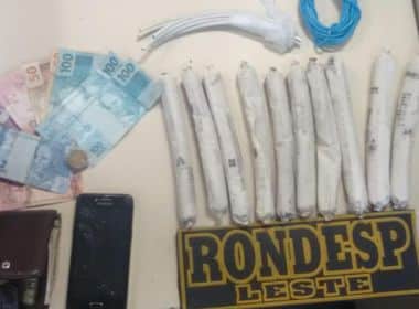PMs encontram oito explosivos no bairro de Valéria, em Salvador