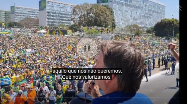 Bolsonaro ameaça o STF, ” esse poder pode sofrer aquilo que nós, não gostariamos”….