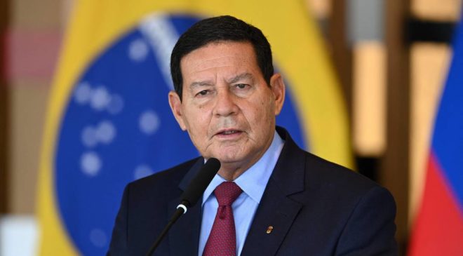 Mourão,  falando da crise hídrica: ‘Pode ser que tenha de ocorrer algum racionamento’