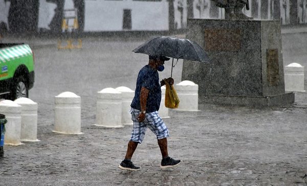 Previsão do tempo para o fim de semana é de pancadas de chuva