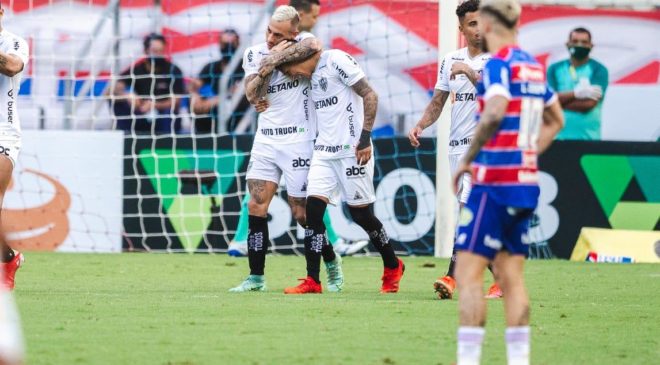 Galo dispara na liderança, vence Fortaleza no Castelão e fica distatante dos concorrentes