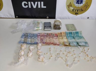 Itabuna: Homem é preso em flagrante com 300 pedras de crack
