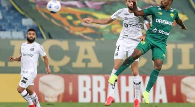 Santos o próximo adversário do Bahia, perde a terceira seguida, agora para o Cuibá