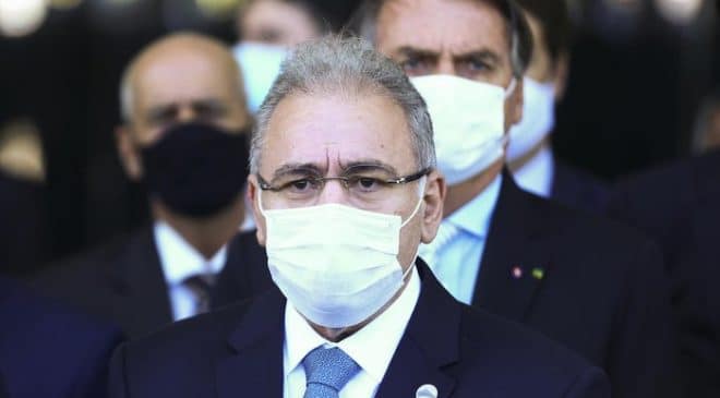 Queiroga testou positivo para covid-19, na comitiva de Jair Bolsonaro em Nova York