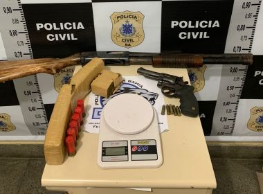 Três armas retiradas de circulação com traficantes em Feira durante ação da DRFR