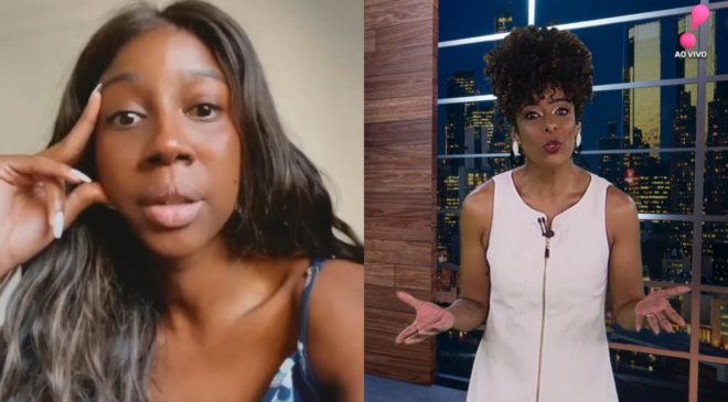 ‘Isso é uma mentira’, diz Camilla de Lucas após ser acusada de maltratar repórter de TV