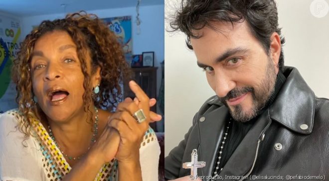 Elisa Lucinda se desculpa após questionar celibato do Padre Fábio de Melo: ‘Não foi legal’