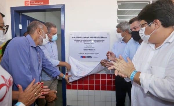 Camaçari: Rui inaugura escola e autoriza obras em rodovias em Barra do Pojuca