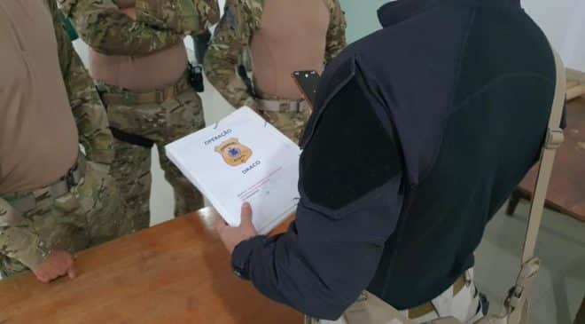 Em Novo Horizonte,  Draco e Exército realizam ação para rastrear rota de explosivos na Bahia