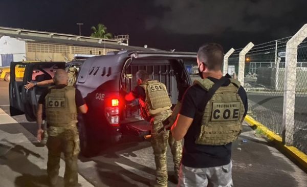 Líder de grupo criminoso é preso no aeroporto de Salvador ao tentar embarcar em vôo internacional