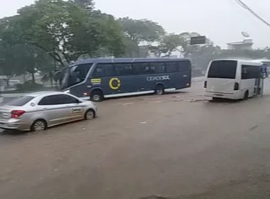 Ipiaú: Chuvas deixam ruas alagadas e moradores relatam transtornos