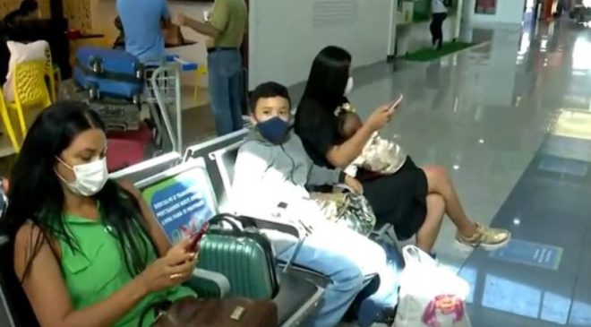 Conquista: companhia aérea suspende voo e passageiros relatam falta de assistência