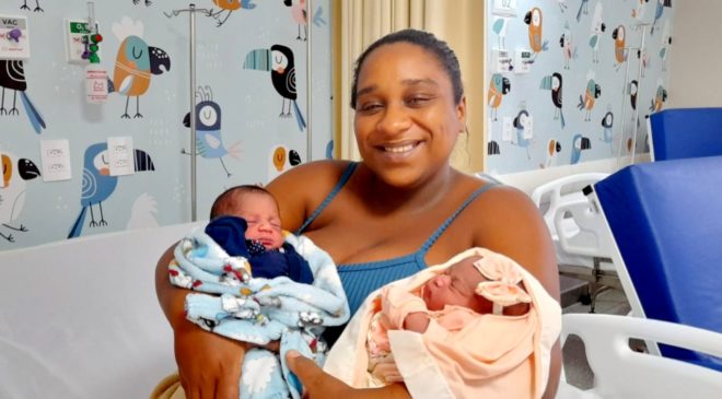 Nascem os primeiros gêmeos no Hospital Materno-Infantil de Ilhéus