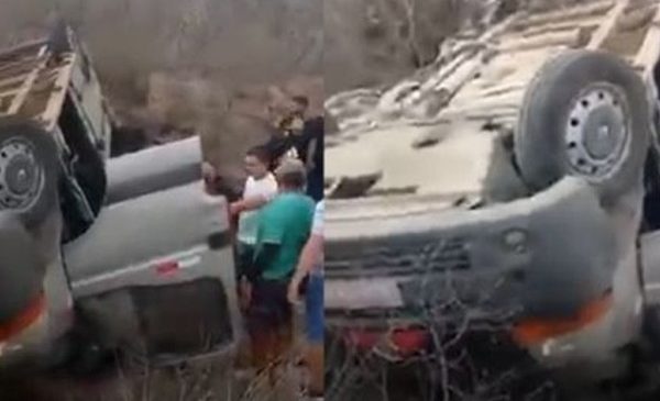 Veículo com banda de Gusttavo Lima capota na estrada após show