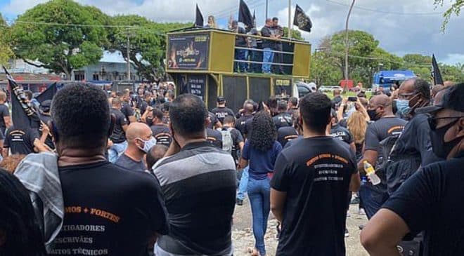 Sindicato dos Policiais Civis anunciam suspensão das atividades na Bahia por 24h nesta quinta-feira