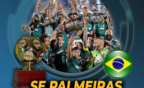 Palmeiras é apontado como melhor time do mundo em 2021