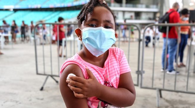 Mais de 30 mil crianças já foram vacinadas contra a Covid-19 em Salvador