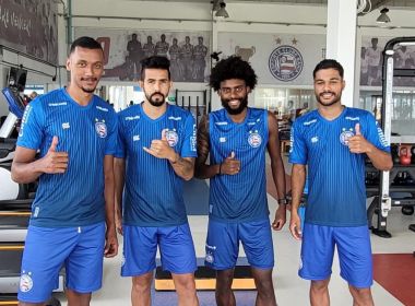 Com novatos e retornos, Bahia se reapresenta para a temporada 2022