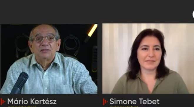 Simone Tebet nega que vá desistir de candidatura à presidência