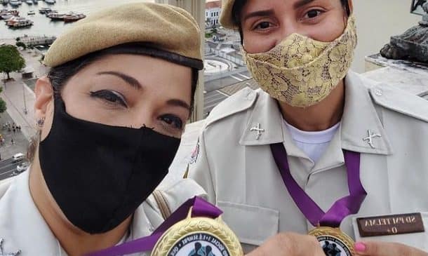PMs são homenageadas com medalha de honra ao mérito