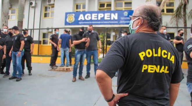Policiais penais  paralisam as atividades e ameaçam greve geral se não forem atendidos pelo governador
