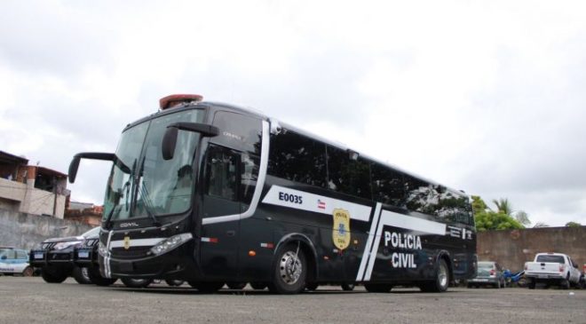 Cidade de Camaçari pode registrar ocorrências em SAC em ônibus da Polícia Civil em Camaçari