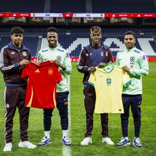 Nesta terça (26), Brasil e Espanha se unem em combate ao racismo, amistoso no Santiago Bernabéu
