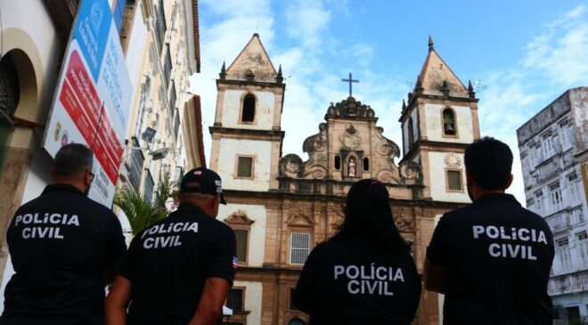 Número de roubos registra queda de 56% no Centro Histórico de Salvador