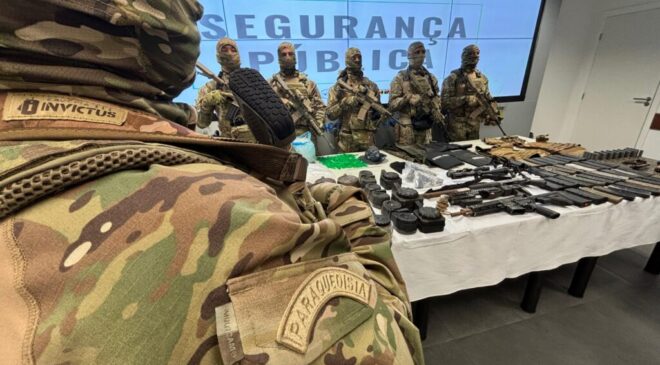 Polícia da Bahia localiza 17 armas de fogo por dia e amplia em 23% as apreensões