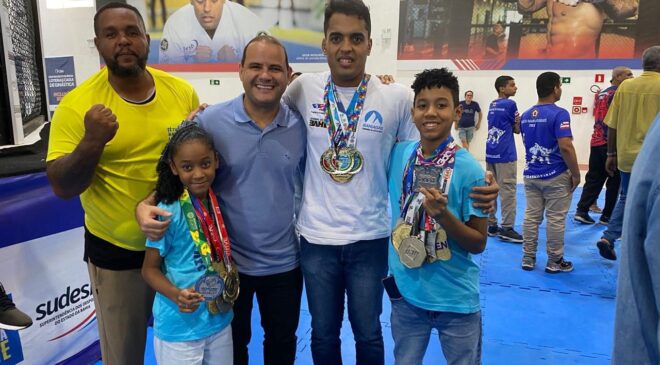 ”O esporte é uma poderosa ferramenta de transformação social”,  diz Randerson Leal em lançamentos dos Programas Bolsa Esporte e FazAtleta