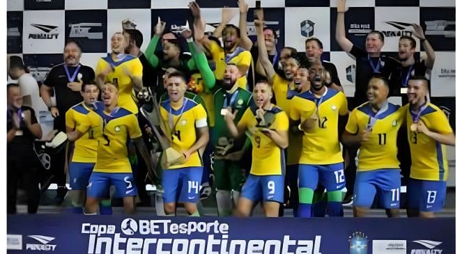 Brasil conquista a Copa Intercontinental de Futsal 2025