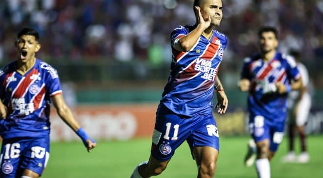 Bahia goleia Jacuipense e vai fazer final do Baianão contra o Vitória