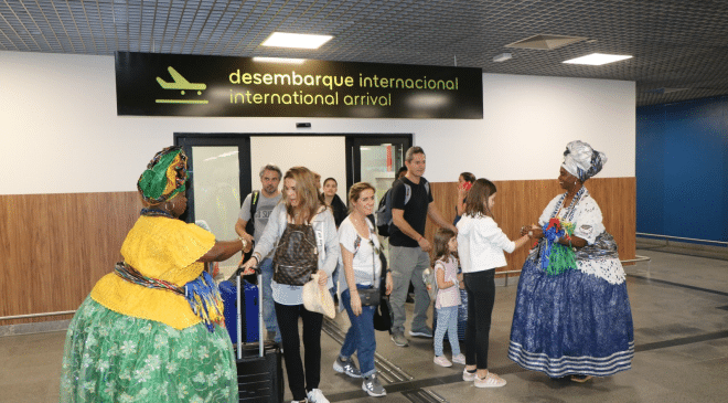Bahia supera todos os estados do Nordeste na atração de turistas internacionais