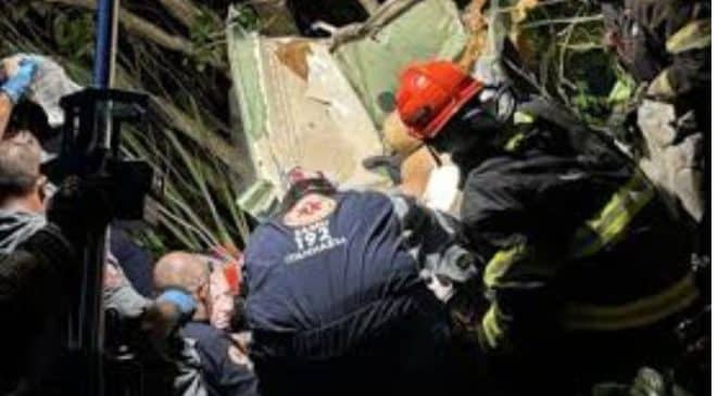 Aeronave cai em aldeia indígena de SP; uma pessoa morreu no local