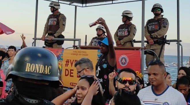 SSP monitora 2,9 milhões de foliões no Carnaval de Salvador