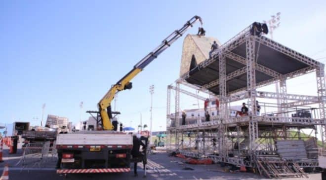 Prazo para desmontagem das estruturas do Carnaval vai até 14 de março